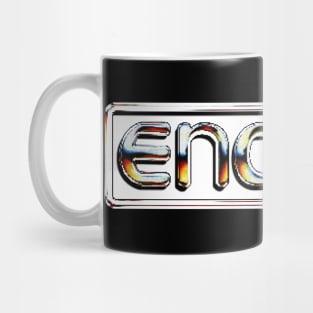 Retro Video Games Encore Logo Pixellated Mug